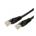 Patchcord cat.6A RJ45 UTP 1m. black