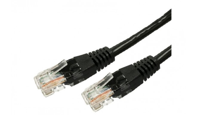 Cable Patchcord cat.6A RJ45 UTP 3m. black