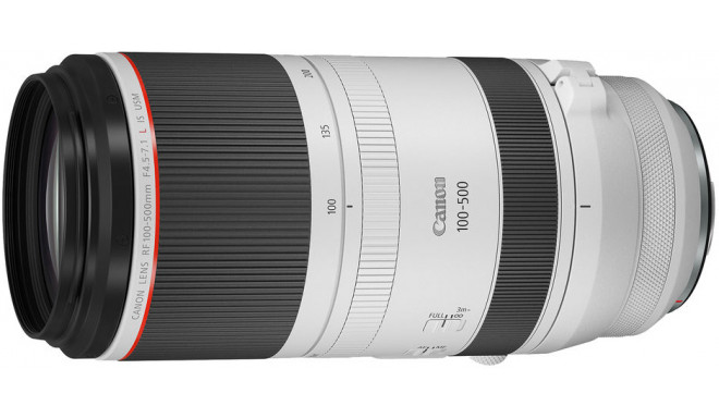 Canon RF 100-500mm f/4.5-7.1L IS USM lens