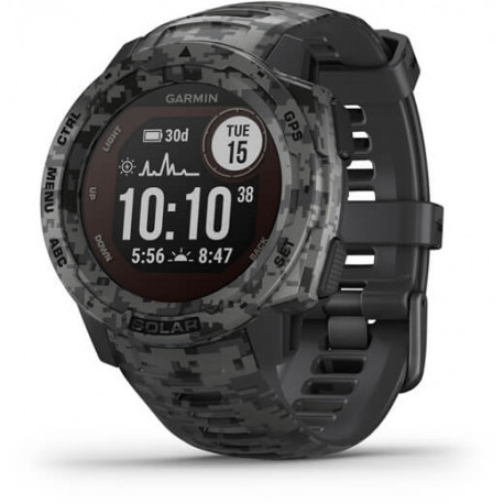 Garmin Instinct Solar Camo Edition, graphite