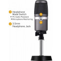 AVerMedia AM310 USB Microphone, Microphone (black / aluminum)