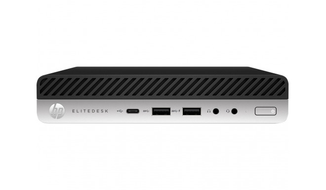 HP EliteDesk 705 G4 AMD Ryzen 3 2200GE 8 GB DDR4-SDRAM 256 GB SSD Mini PC Black,Silver Windows 10 Pr