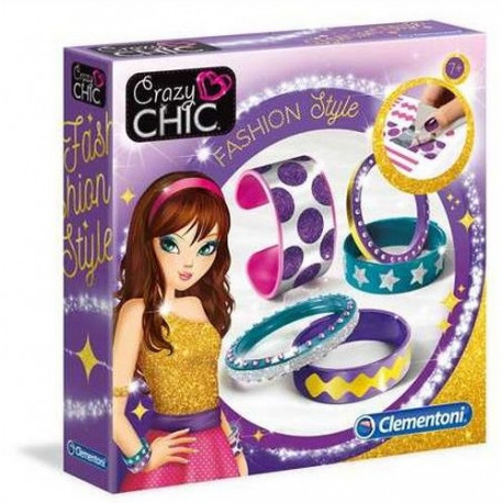 Clementoni Clementoni CRAZY CHIC - LŚNIĄCE BRANSOLETY