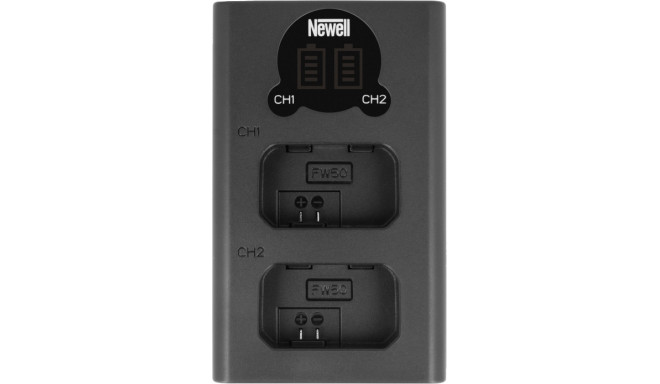 Newell charger DL-USB-C Dual Channel NP-FW50
