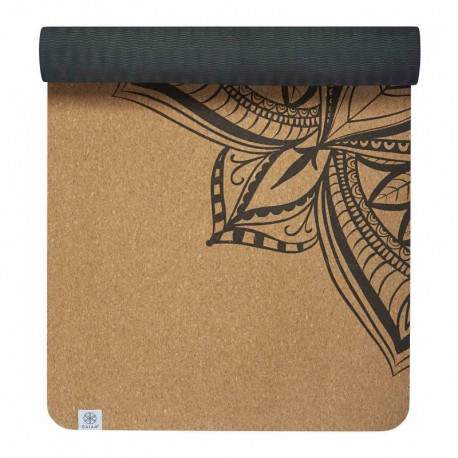 Joogamatt korgist Gaiam Printed Cork Mandala 173x61 cm