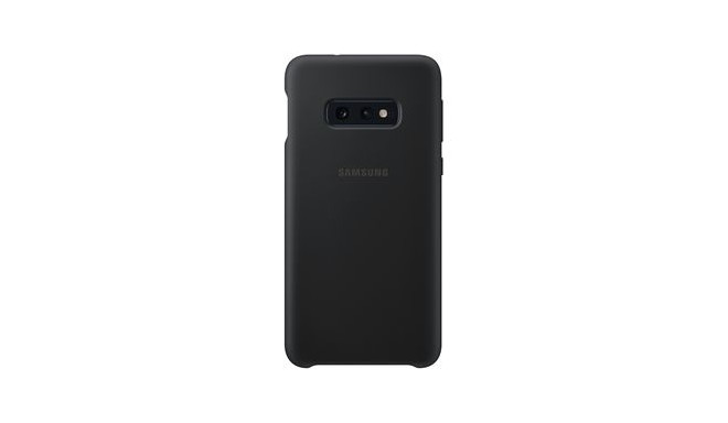 Samsung kaitseümbris Galaxy S10e Silicone Cover, must (EF-PG970TBEGWW)