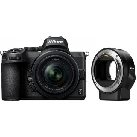 Nikon Z5 + Nikkor Z 24-50 мм f/4-6.3 + адаптер для объектива FTZ
