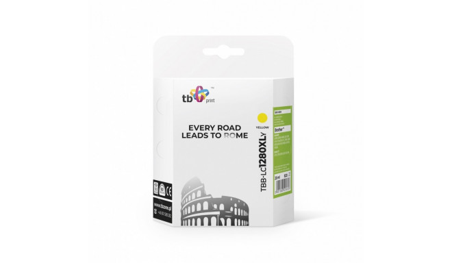 Ink for BrotherLC1280XL Yellow TBB-LC1280XLY
