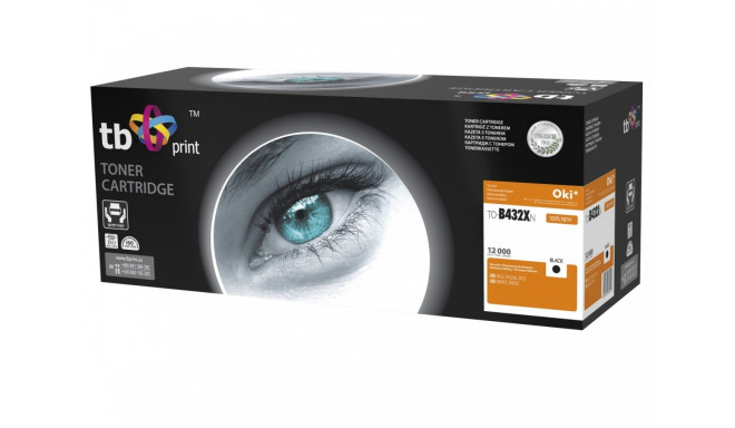 Toner for OKI B432 TO-B 432XN BK 100% new