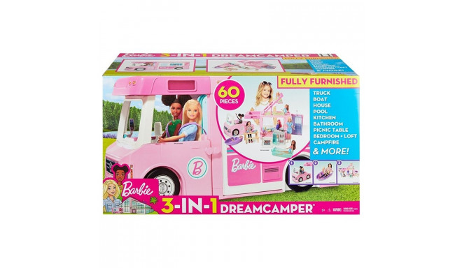 Barbie 3-in-1 DreamCampe r Vehicle and Accessori