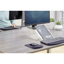 Fellowes Clarity adjustible Monitor lift w. Doc holder