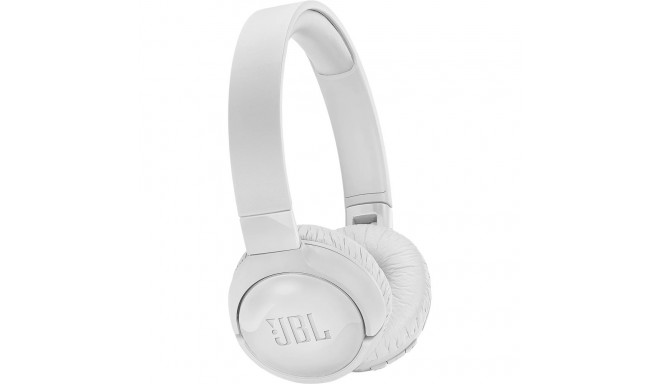 (V) JBL on-ear, ar Bluetooth un trokšņu slāpēšanu, baltas