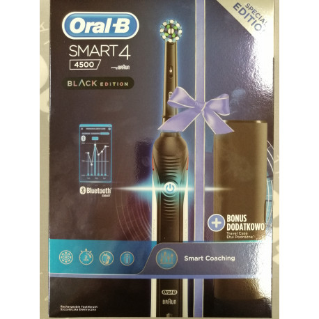 Braun Oral-B elektriline hambahari Smart 4500, must