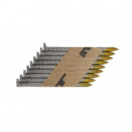 34° paper collated nails 2.8x65 hdg barb half cc 39pcsx13strip/box