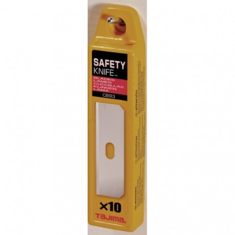 10 blades for Safety Knife in hard case