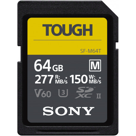 Sony mälukaart SDXC 64GB M Tough UHS-II C10 U3 V60