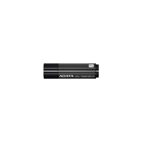 ADATA AS102P-128G-RGY ADATA memory S102 Pro 128GB USB 3.0 Titanium Gray Read/Write 100/50MB/s