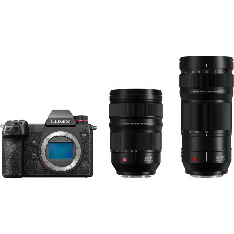 Panasonic Lumix DC-S1 + 24-70mm f/2.8 + 70-200 f/4