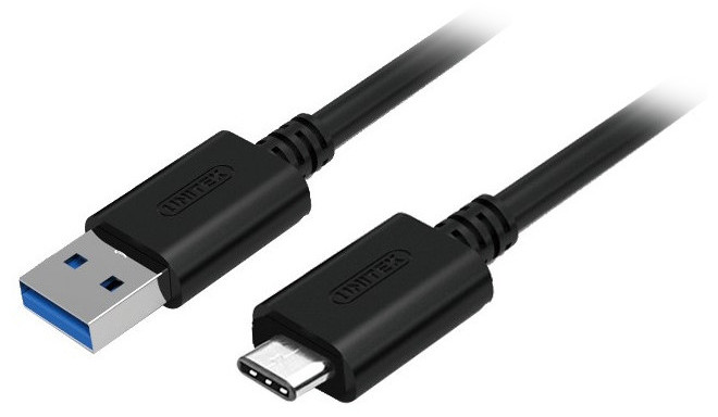 Unitek kaabel USB-C - USB 3.1 1m (Y-C474BK)