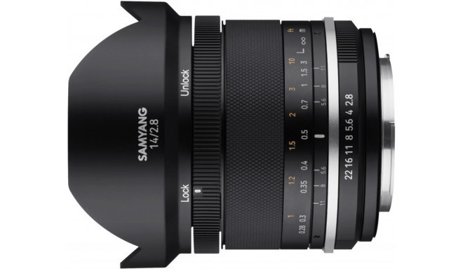 Samyang MF 14mm f/2.8 MK2 objektiiv Nikonile