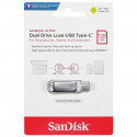 SanDisk flash drive 128GB Ultra Dual Drive Luxe USB-C (SDDDC4-128G-G46)