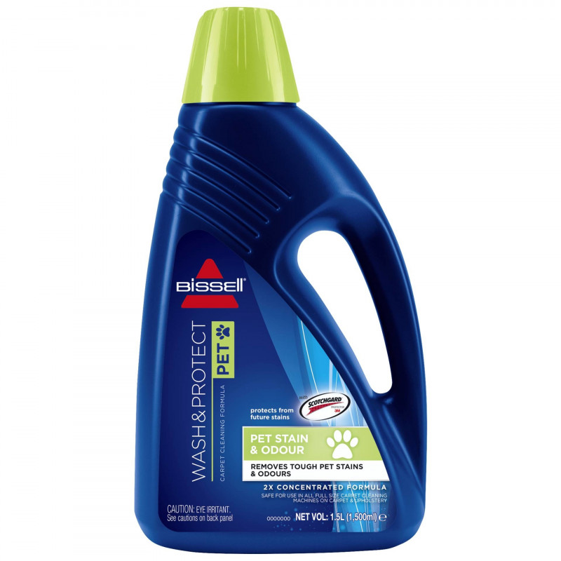 BISSELL Wash & Protect 1,5L Reiniger Scotchgard - Sadzīves ķīmija