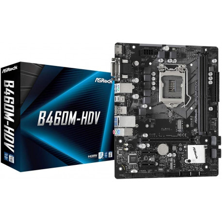 ASRock B460M-HDV - Socket 1200 - mainboard