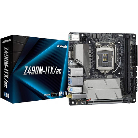ASRock Z490M-ITX / ac - Socket 1200 - mainboard