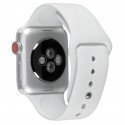 Apple Watch Series 3 GPS Cell 42mm Silver Alu White Band