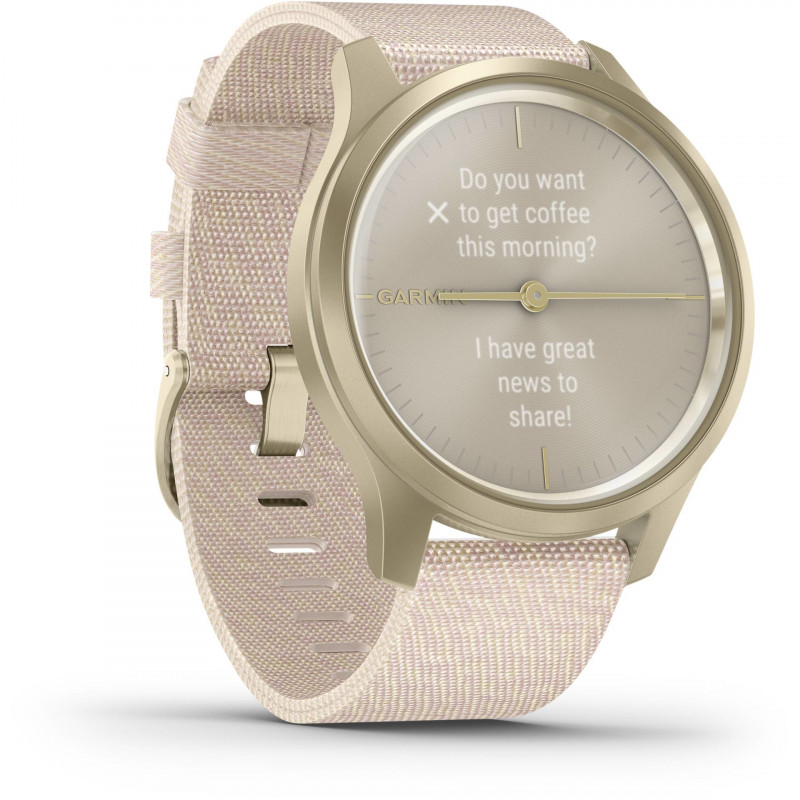 Garmin activity tracker vivomove Style white gold pink Smartwatches Photopoint