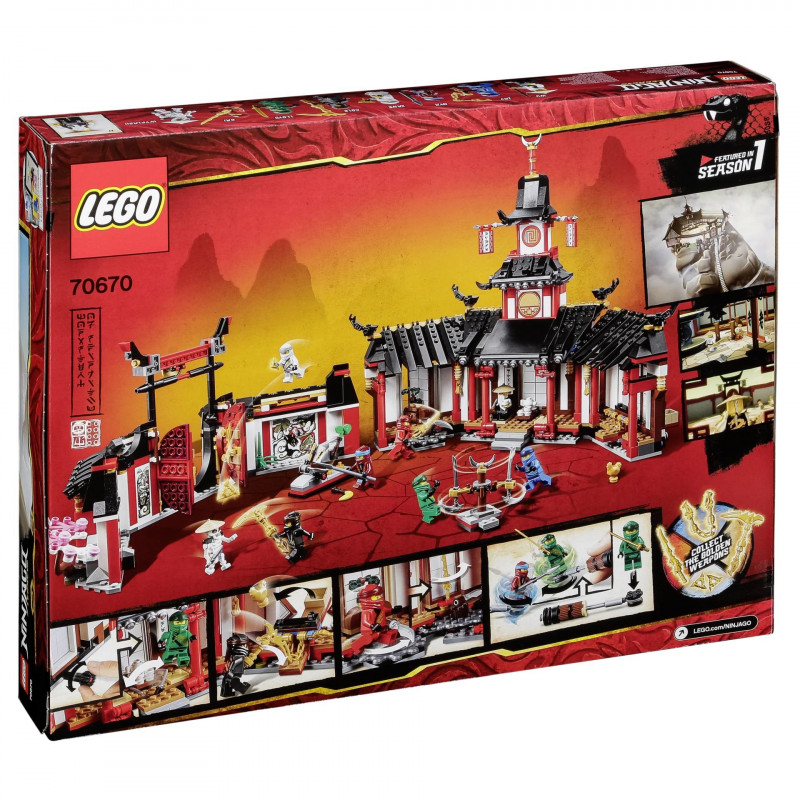 LEGO Ninjago bricks Legacy Monastery of Spinjitzu (70670) - LEGO ...