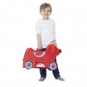 BIG pealeistutav sõiduk Bobby Wheeled Gear Bag, punane