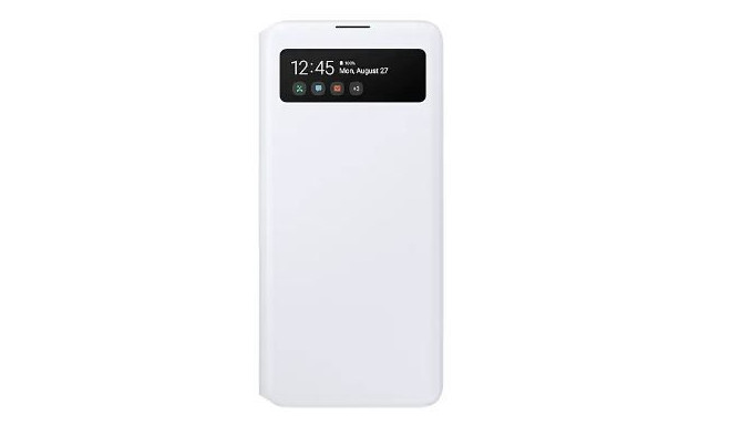 Samsung case Galaxy A51 S View Wallet Cover, white