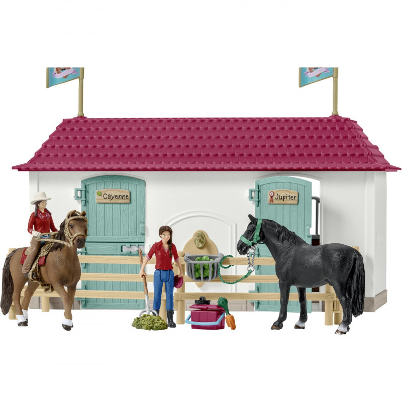 Schleich Horse Club 42416 Large Horse Stable with House and Stable