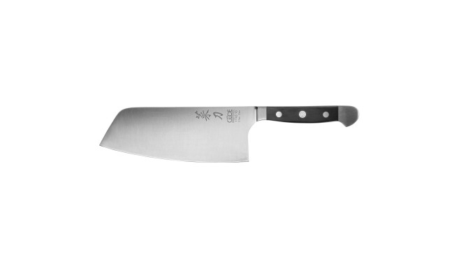 Güde Alpha cooking knife Chai Dao POM black 16 cm 1742/16