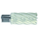 HSS Сore Drill  Ø28X80X50 mm, long series.  Weldon shank Ø19 mm. Bright, uncoated
