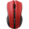 CANYON MW-5 2.4GHz wireless Optical Mouse with 4 buttons, DPI 800/1200/1600, Red, 122*69*40mm, 0.067