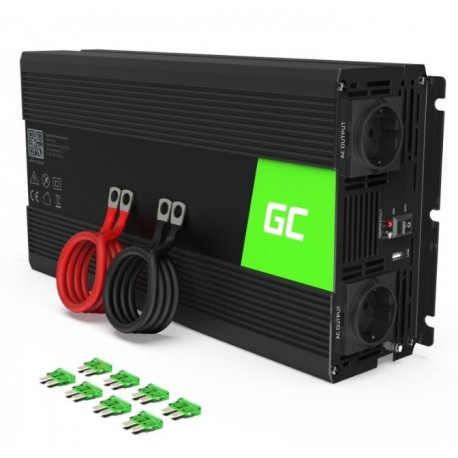 Converter 24V na 230V 1500W/3000W Mod sinus