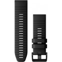 Garmin watch strap QuickFit 22mm, black silicone