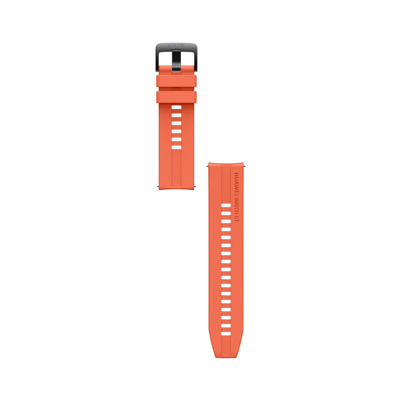 Huawei watch strap GT/GT2, orange fluoroelastomer - Sports \u0026 smart watch  straps - Photopoint.lv