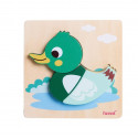iWood Animal Puzzle Duck wooden