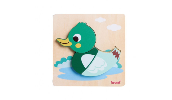 Animal Puzzle Duck wooden