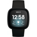 Fitbit Versa 3, black/black aluminum