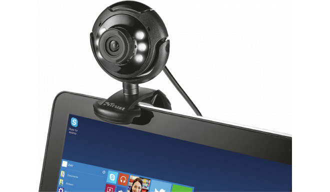 Webcam with USB plug and play