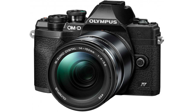 Olympus OM-D E-M10 Mark IV + 14-150 мм Kit, черный