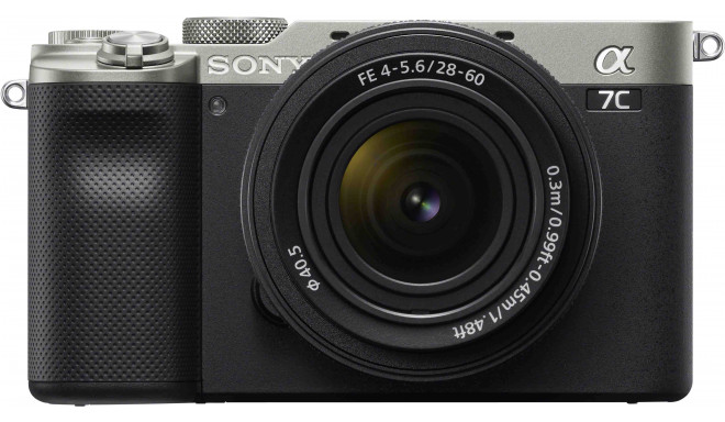 Sony a7C + 28-60 мм Kit, серебристый