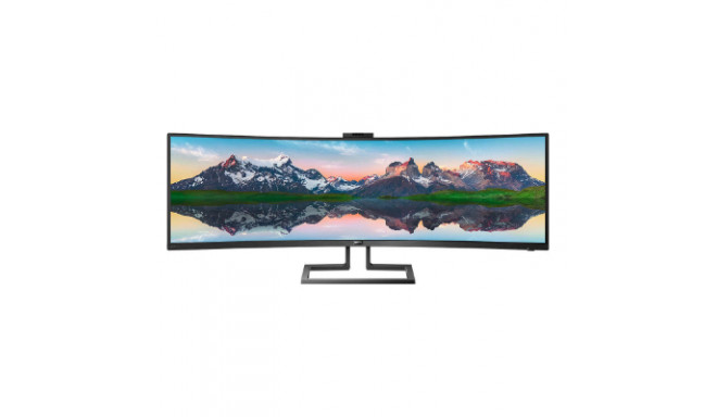 49", Curved, webcam with Windows Hello™, Dual