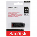 SanDisk mälupulk 64GB Ultra USB 3.0 100MB/s (SDCZ48-064G-U46)