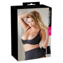 Bra With Quarter Cups - Black (95 F)