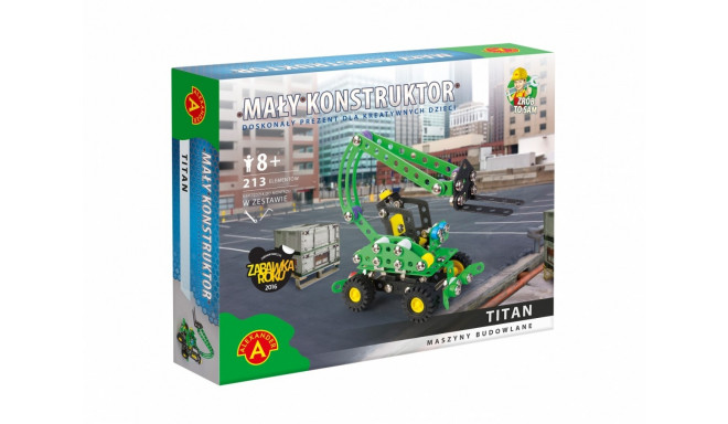 Construction set Little Constructor Machinery - Titan